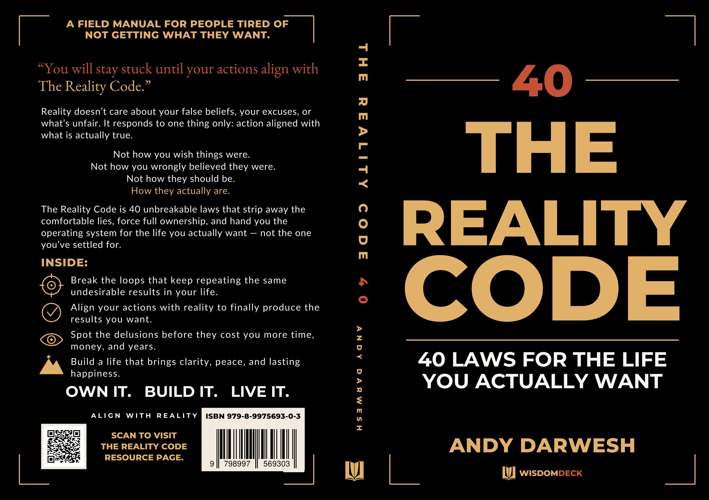 Full cover spread of The Reality Code