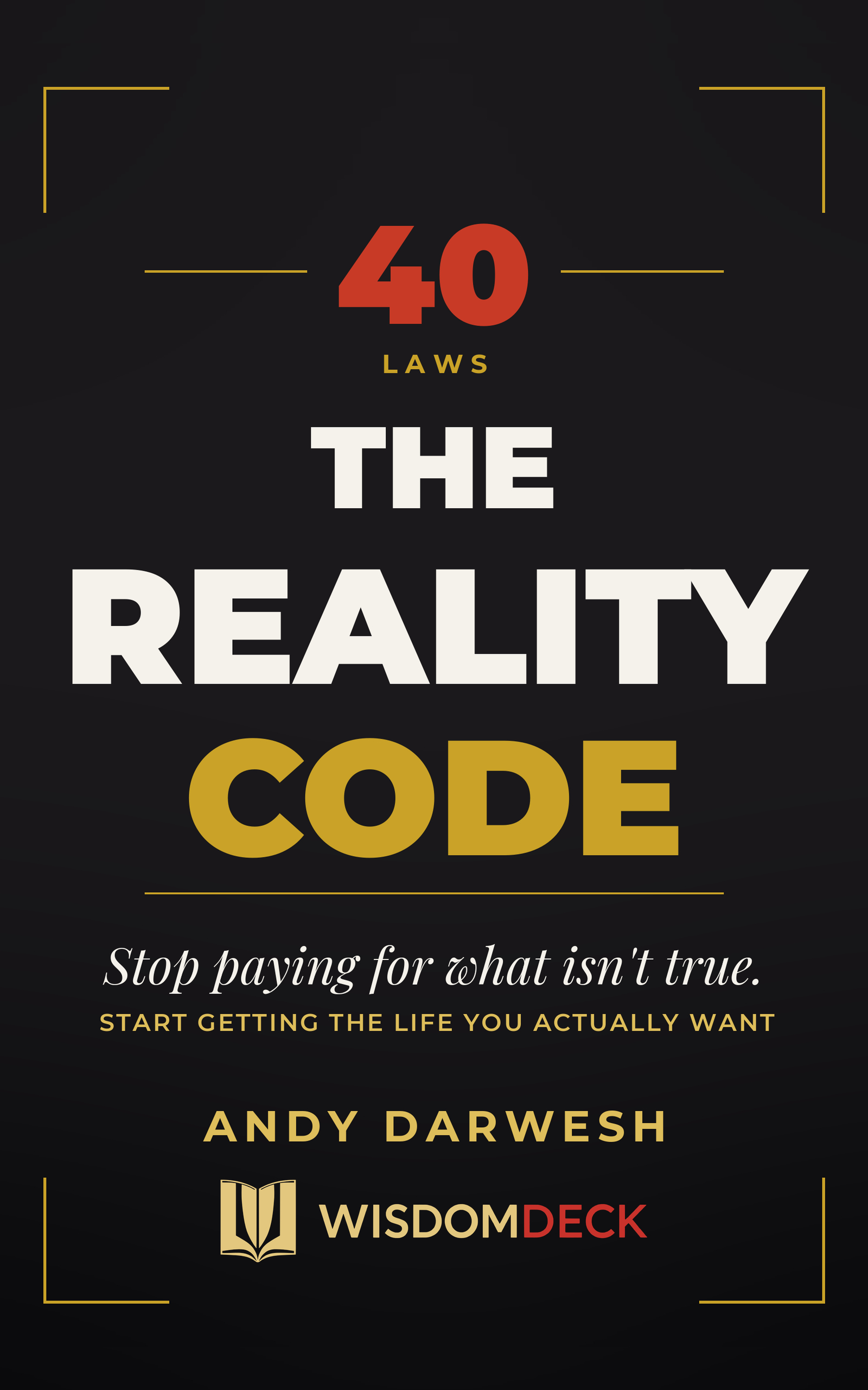 The Reality Code — front cover