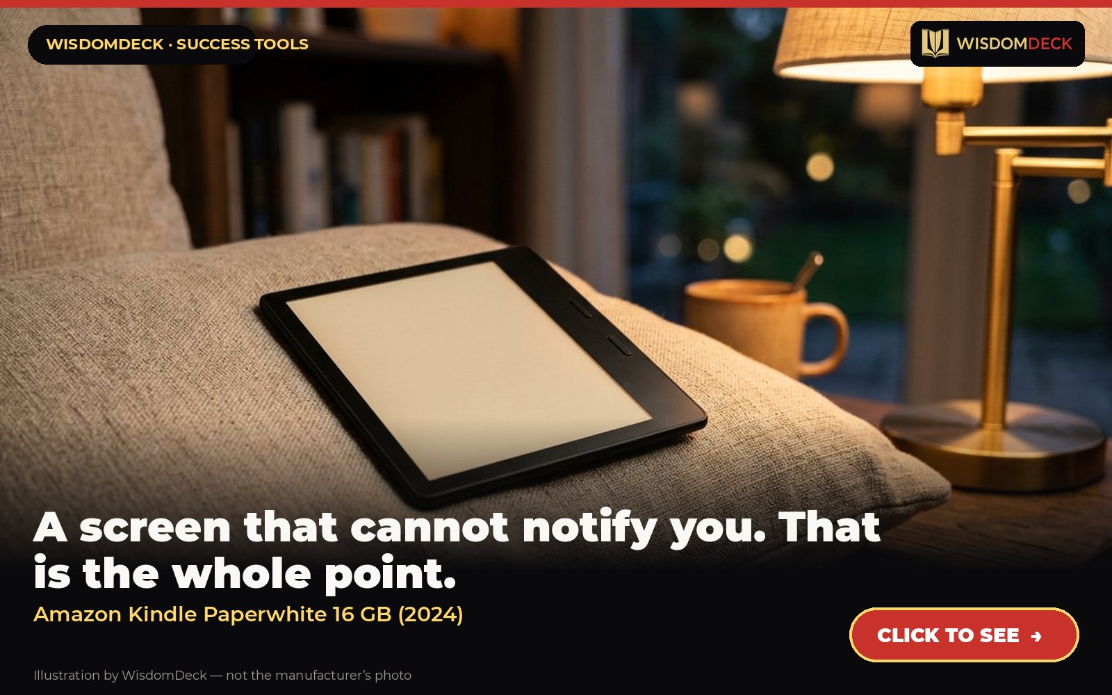 Amazon Kindle Paperwhite 16 GB (2024) — illustration