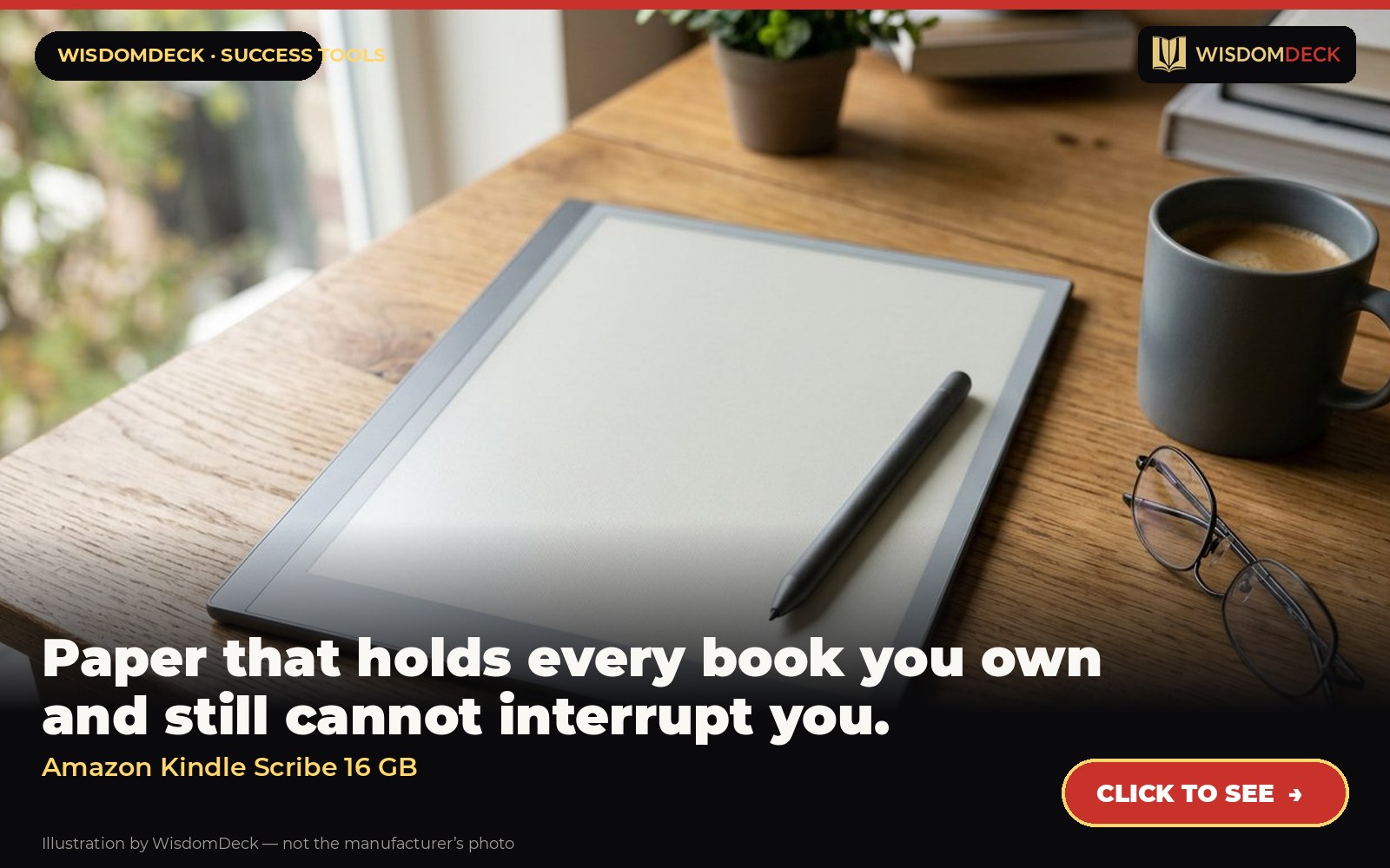 Amazon Kindle Scribe 16 GB — illustration