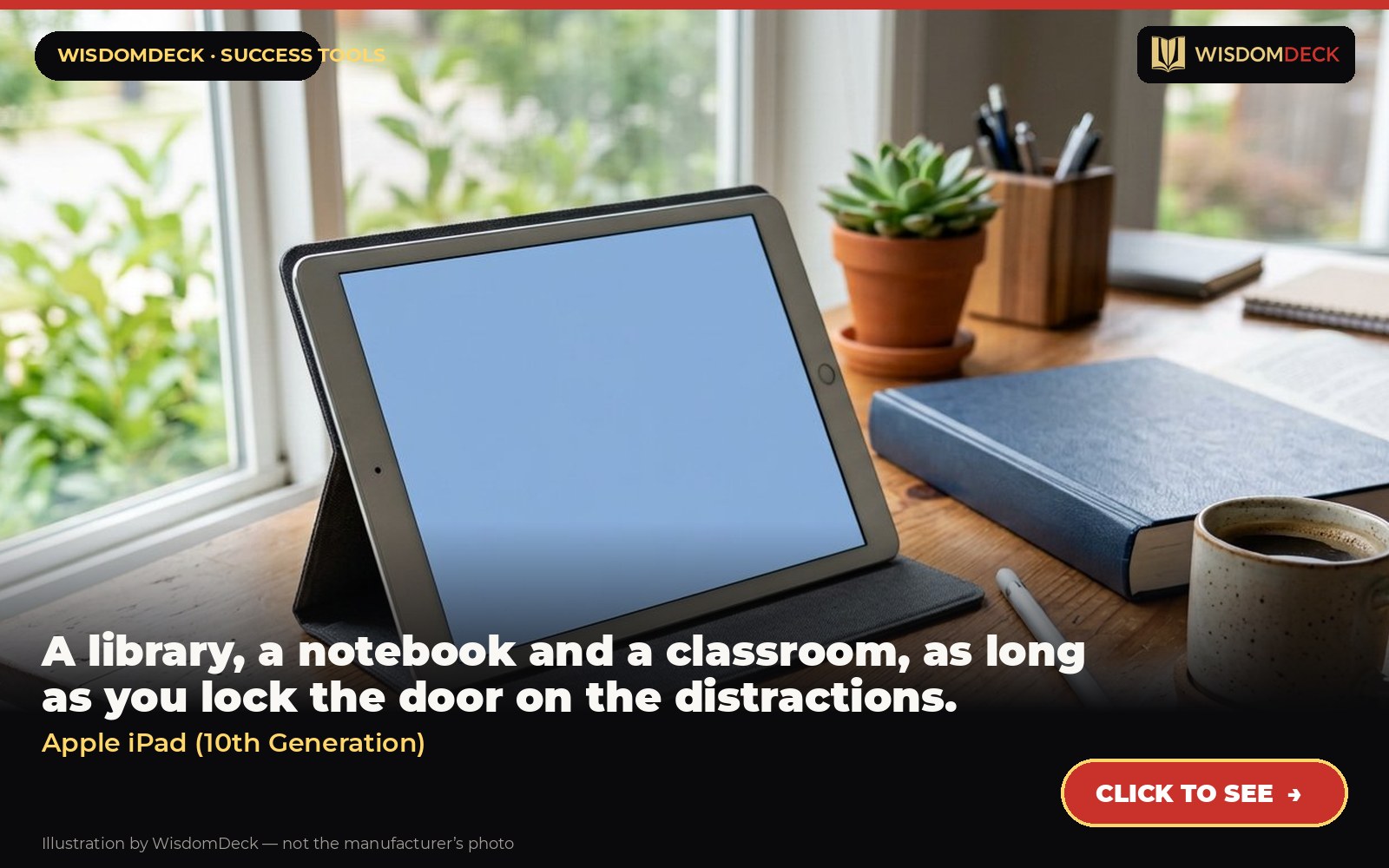 Apple iPad (10th Generation) — illustration