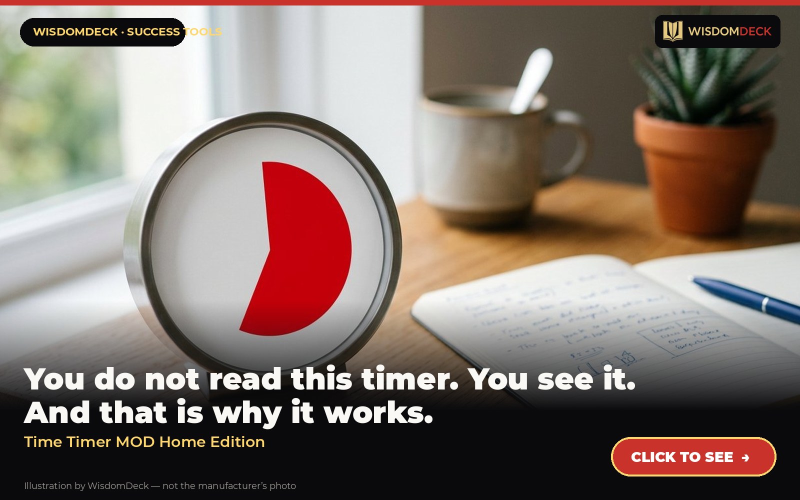 Time Timer MOD Home Edition — illustration